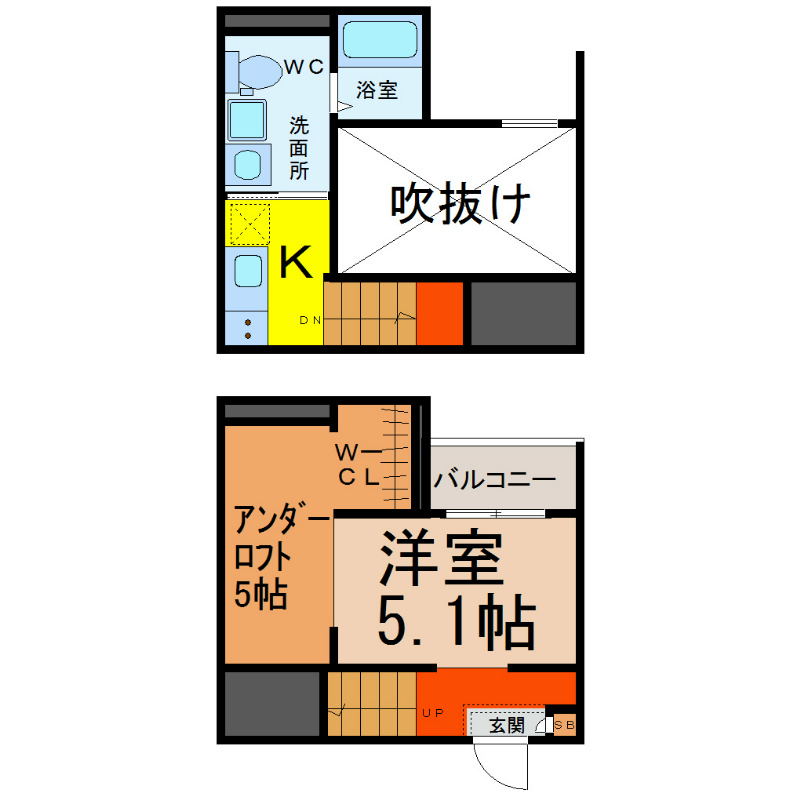アドラブール新守山 間取り