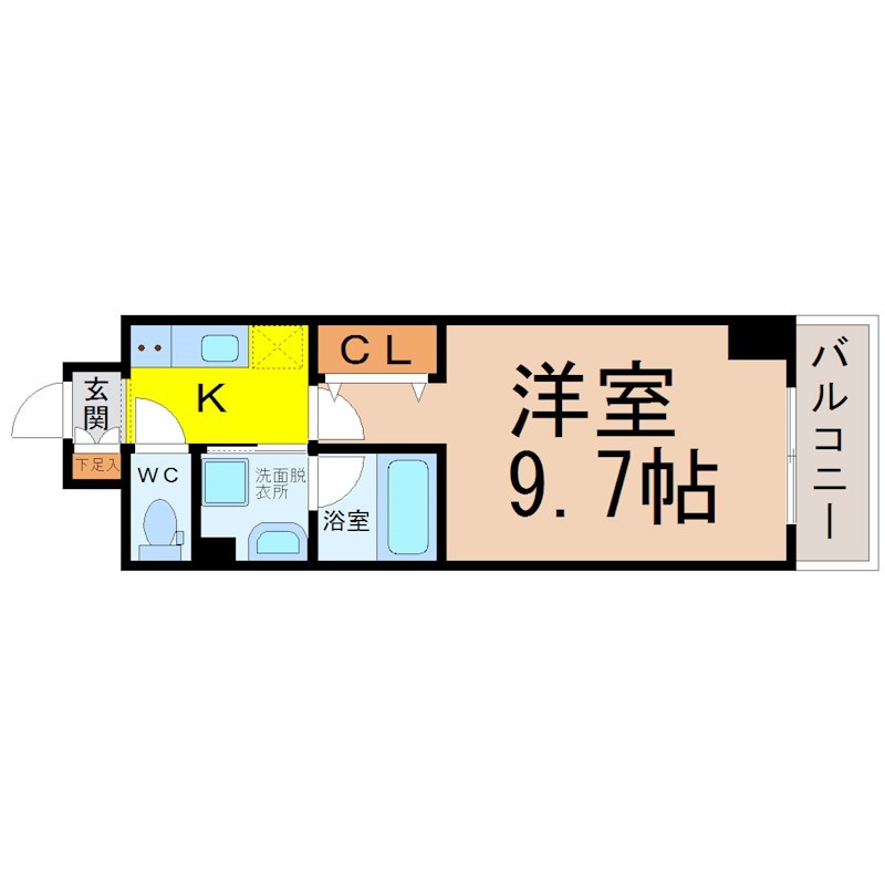 パークフラッツ新栄 間取り