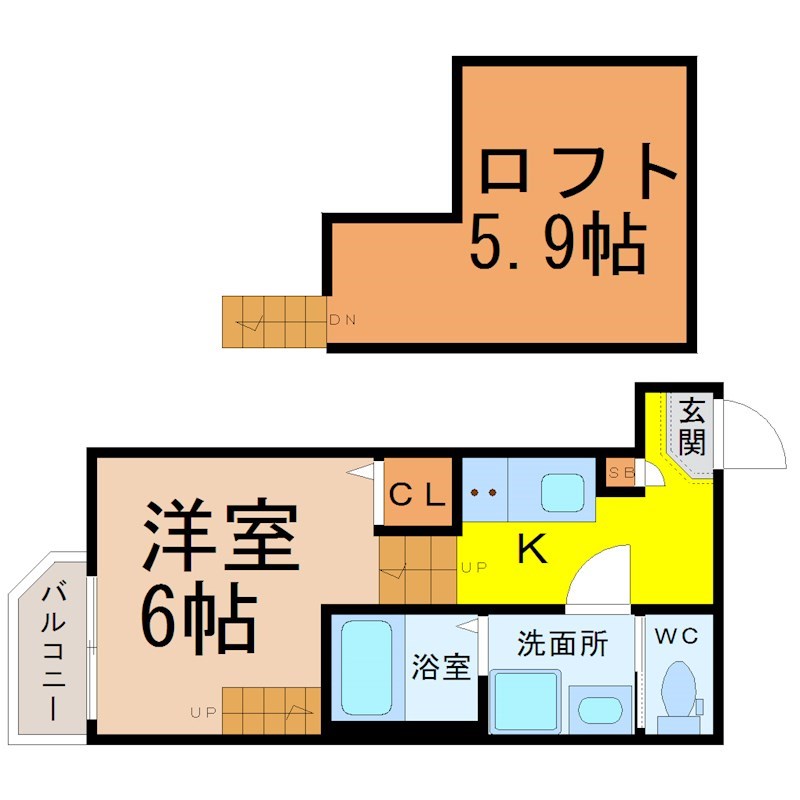 ハーモニーテラス千種 間取り