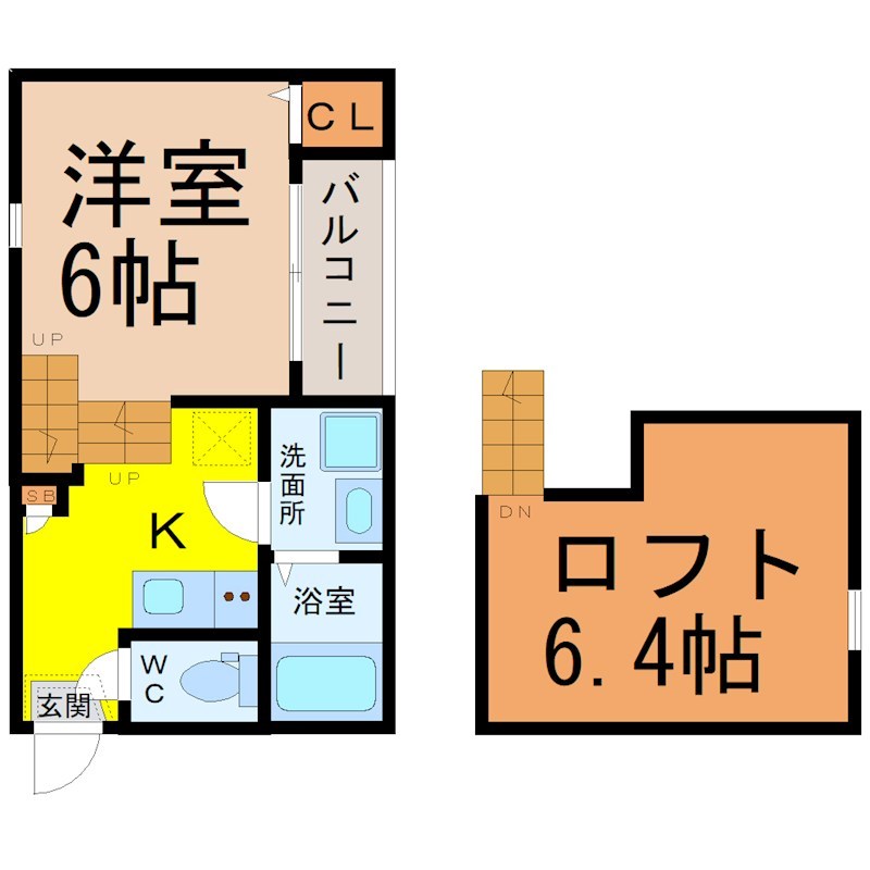 ハーモニーテラス大坪 間取り