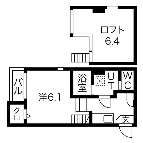 Ｃａｓａ Ｖｉｏｌａ 栄生 間取り