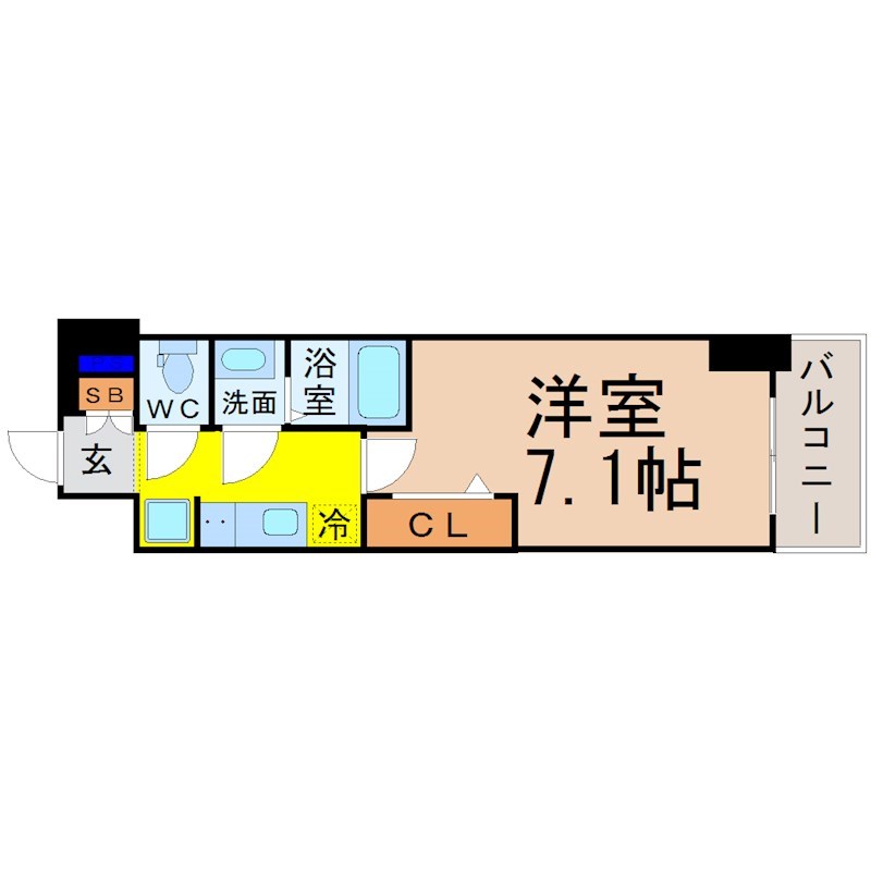 メイクスデザイン名駅南 間取り