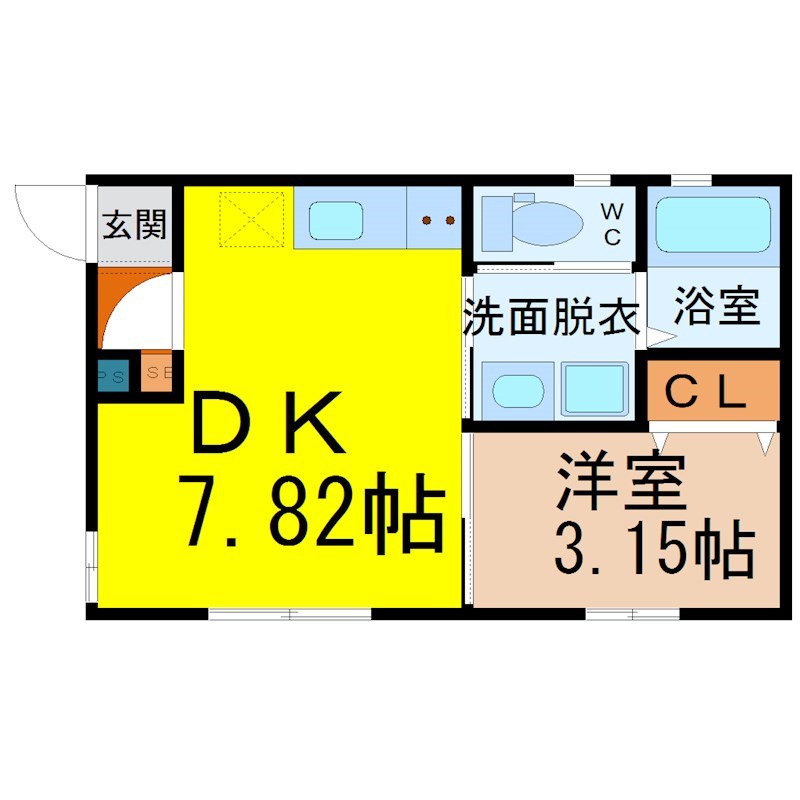 DLIFE中島（ディーライフ中島） 間取り