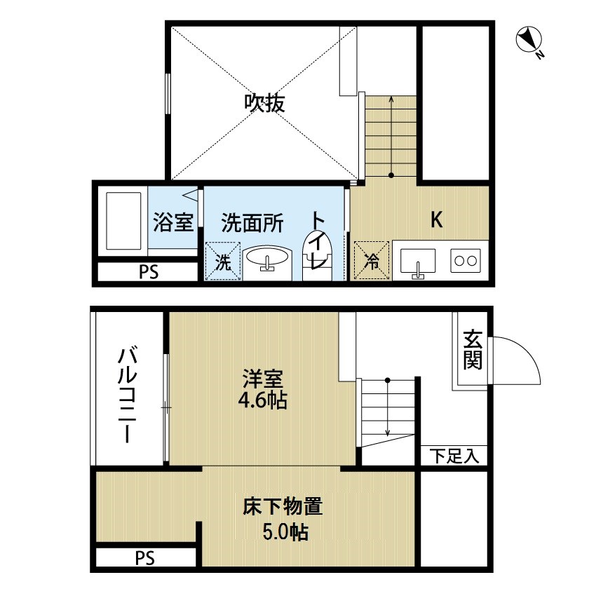 クレアーレ想 間取り