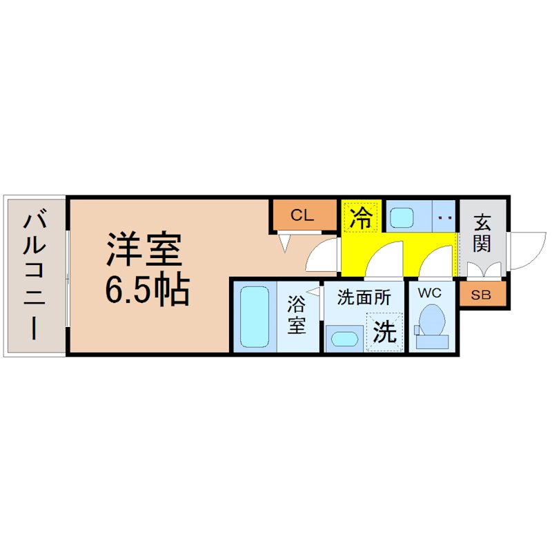 S-RESIDENCE今池駅前 間取り