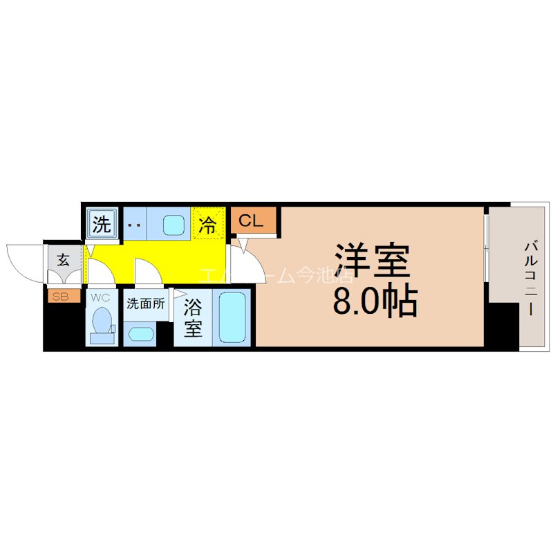エスリード栄イーストスクエア 間取り