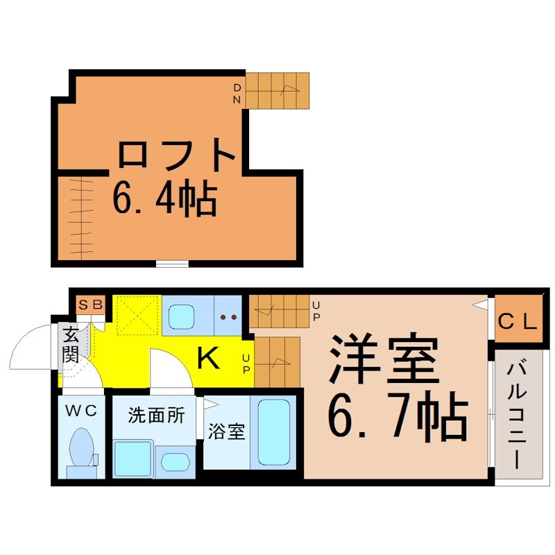 ＦＡＭＩＬＹ　ＳＴＡＧＥ本笠寺（ファミリーステージ本笠寺） 間取り