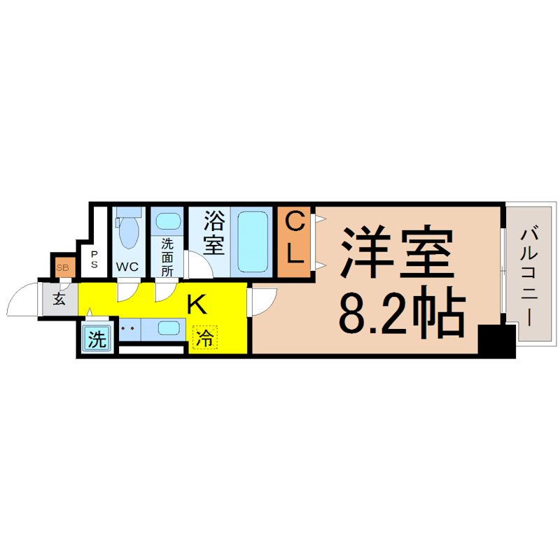 グリーンコート中島 間取り