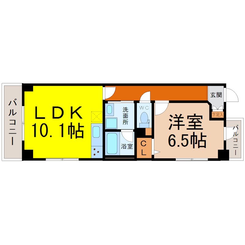 インペリアル南大高 間取り