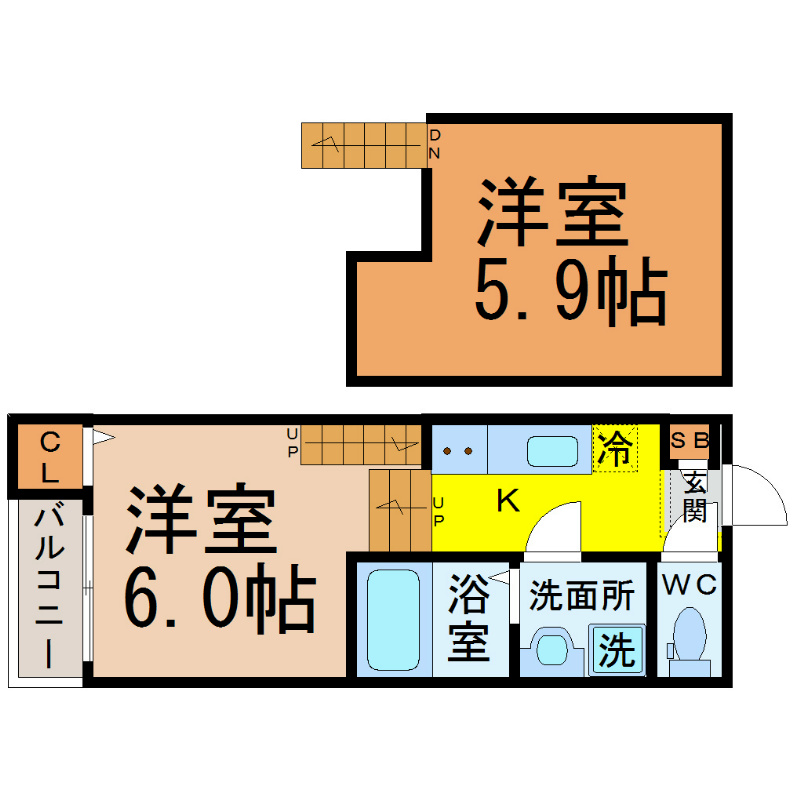 ステラート新瑞橋 間取り