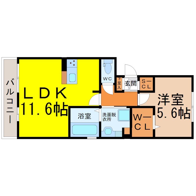 グランドメゾン新守山 間取り
