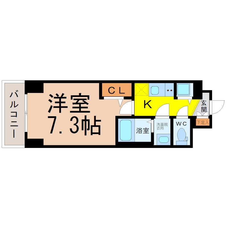 エスリード上前津セレーノ 間取り