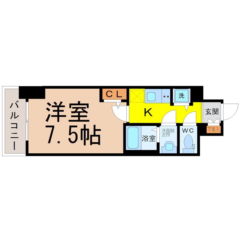 エスリード上前津テルツェ 間取り