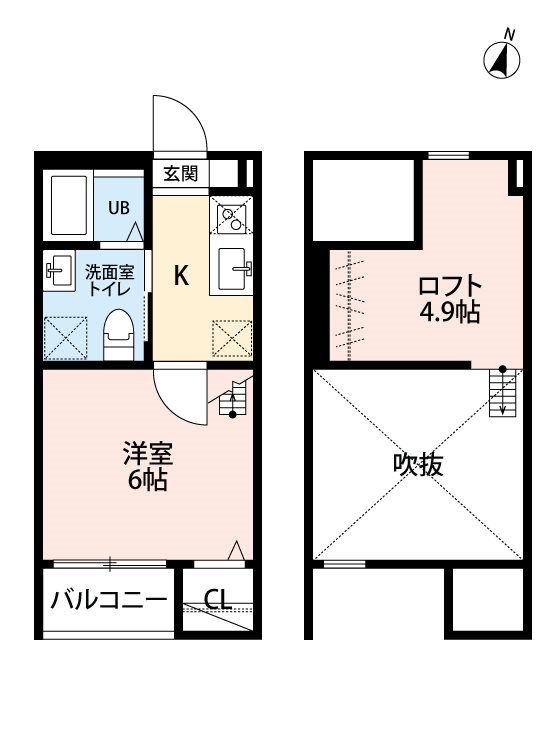 Ｃｌｏｖｅｒ（クローバー） 間取り