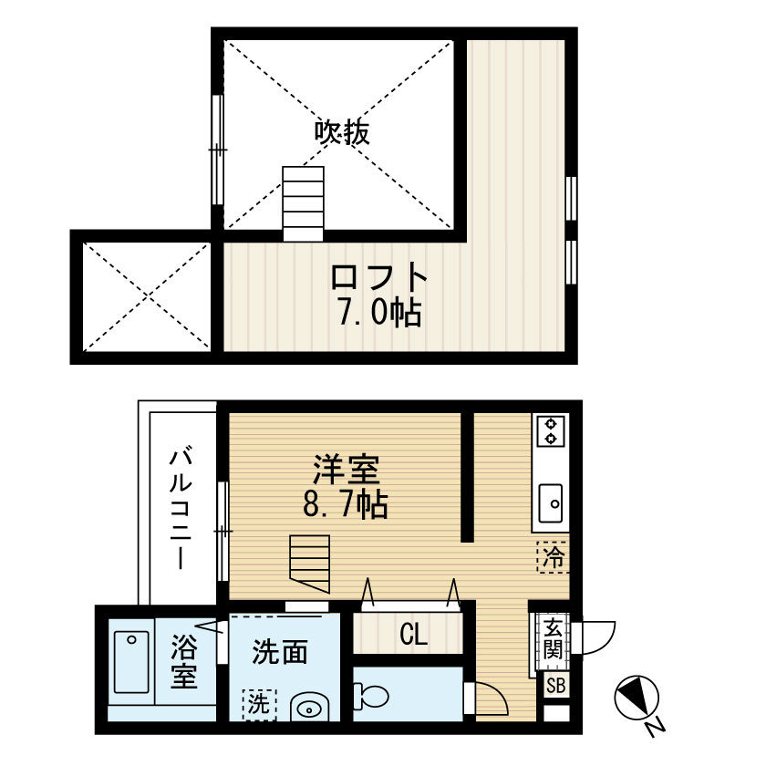 Ｆｅｌｉｃｉｔａ（フェリシタ） 間取り