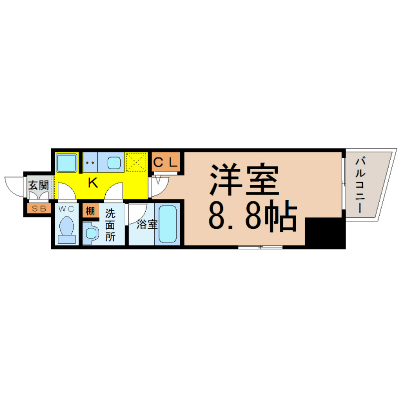 エルスタンザ徳川 間取り