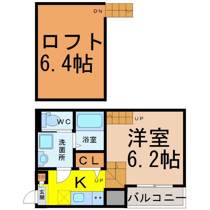 グリーンリーフ名城清水 間取り