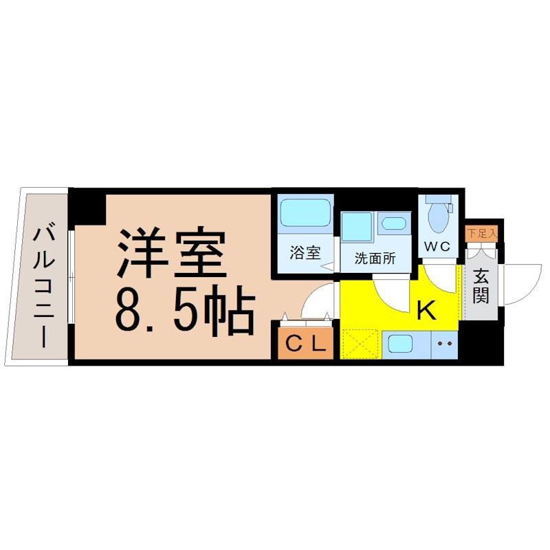 ゲートウェイ尾頭橋 間取り
