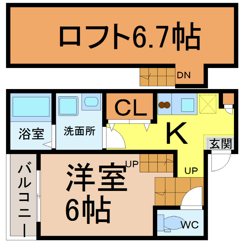 ＨＡＬ ＦＬＡＴＳ（ハルフラッツ） 間取り