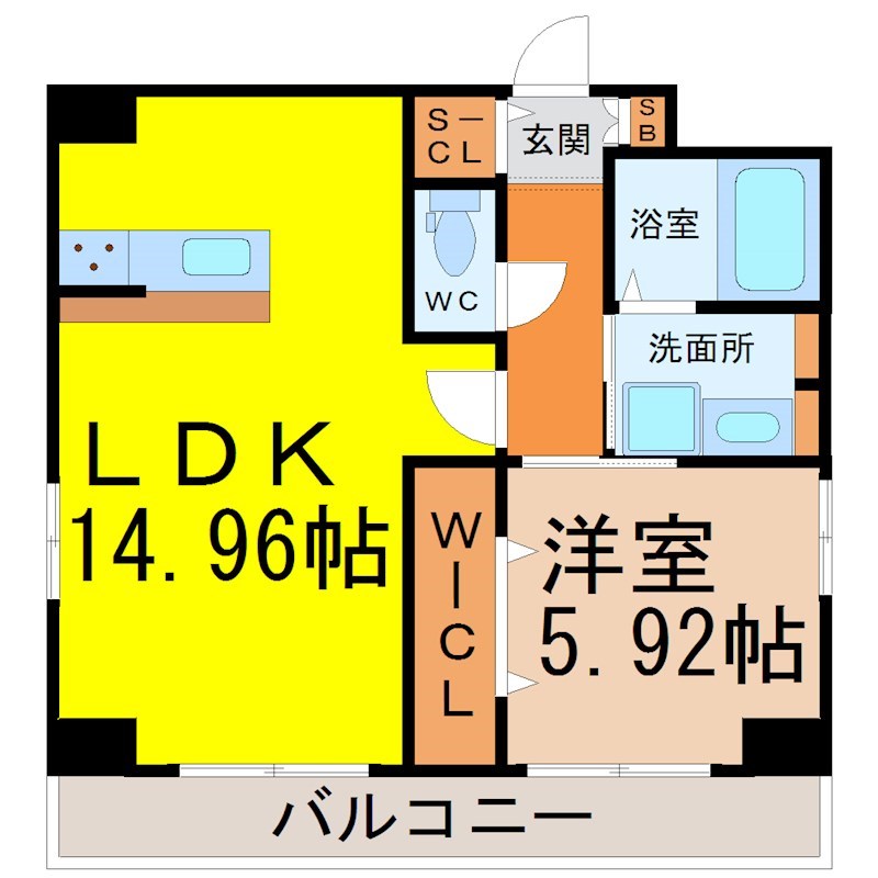 ＵＮＲＯＯＭ（アンルーム） 間取り