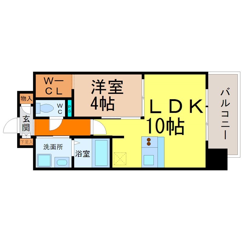 プレサンス丸の内レジデンス 間取り