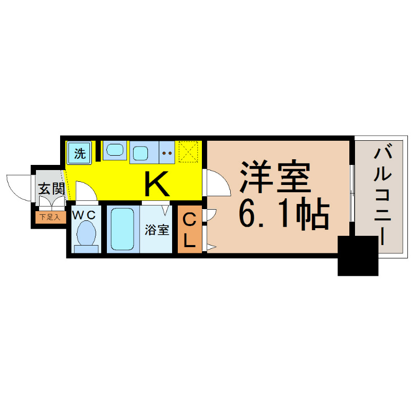プレサンスＳＡＫＡＥリバースタイル 間取り