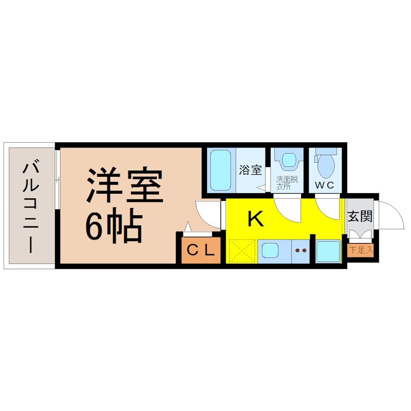 プレサンス大須観音フィエスタ 間取り