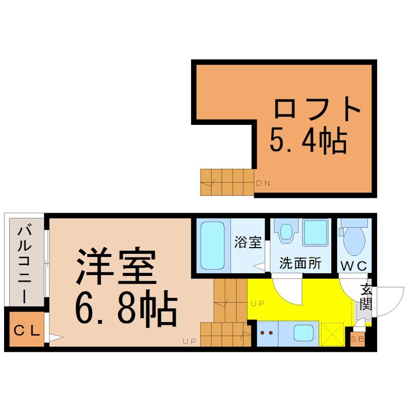 ハーモニーテラス高道町 間取り