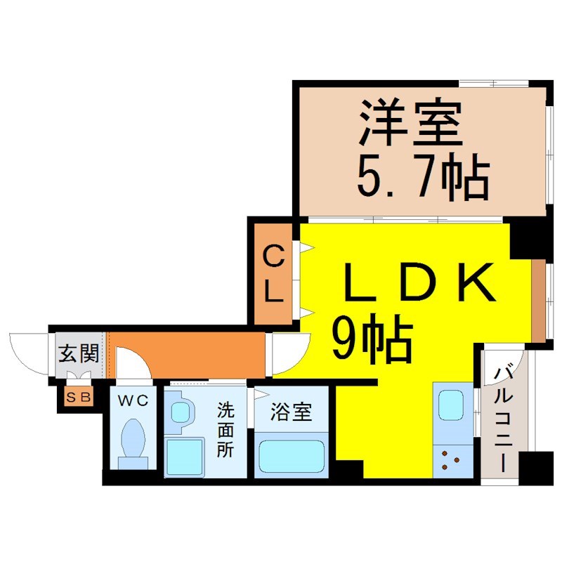 アーバンラックス今池 間取り