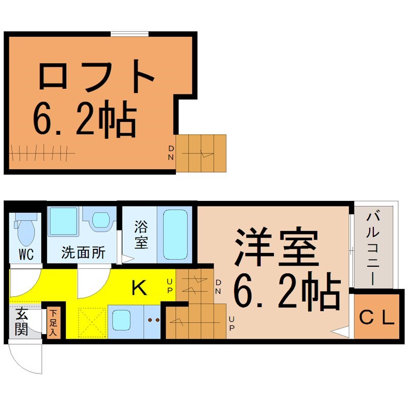 ＰＬＡＩＳＩＲ（プレジール） 間取り
