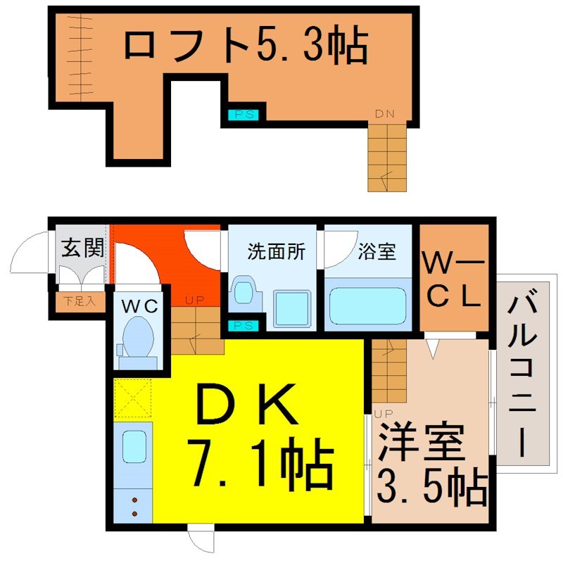 FAMILY　STAGE道徳II（ファミリーステージ道徳II） 間取り