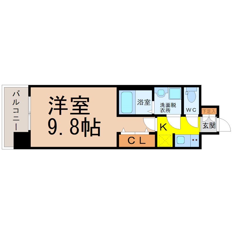 Ｌａ Ｄｏｕｃｅｕｒ志賀本通II 間取り