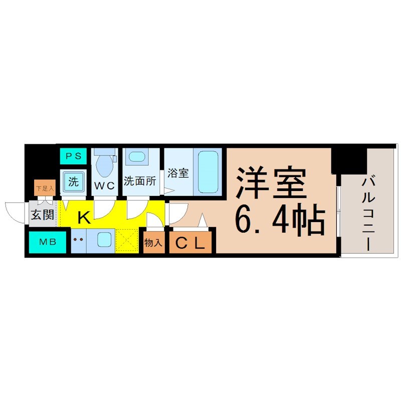 プレサンス錦ラウム 間取り