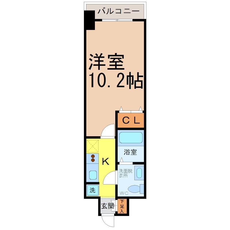 リヴシティ栄参番館 間取り