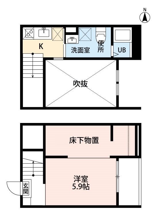 アルナージ川西 間取り