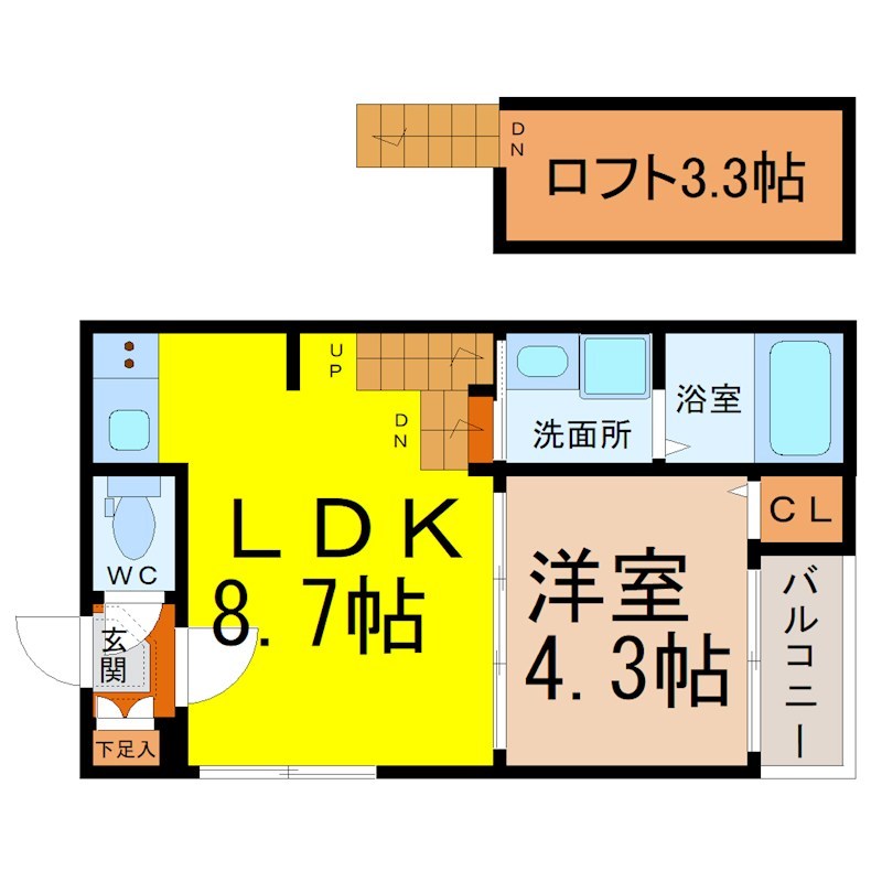 フェリーチェ山王 間取り
