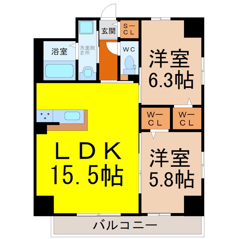 ＧＲＡＮＤＵＫＥ吹上 間取り