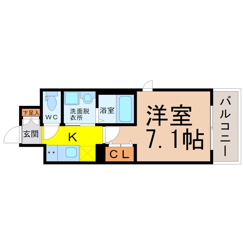 カンピオーネ御器所通 間取り