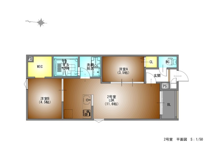 ＲＥＧＡＬＥＳＴ廿軒家 間取り