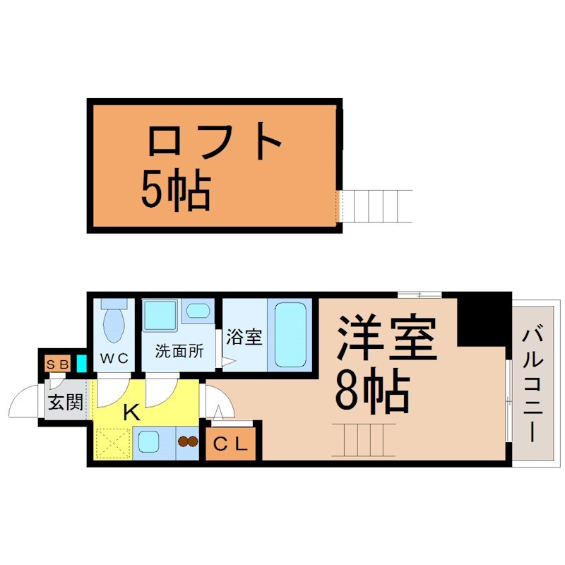 エステムコート名古屋栄デュアルレジェンド 間取り