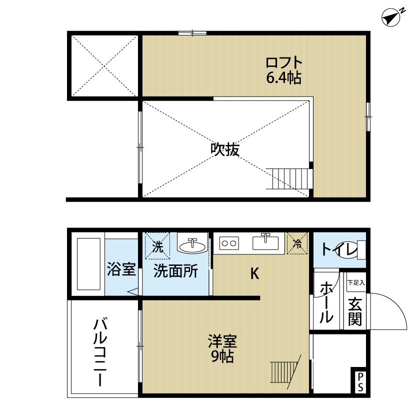 ｉ・Ｒｏｏｍ（アイルーム） 間取り