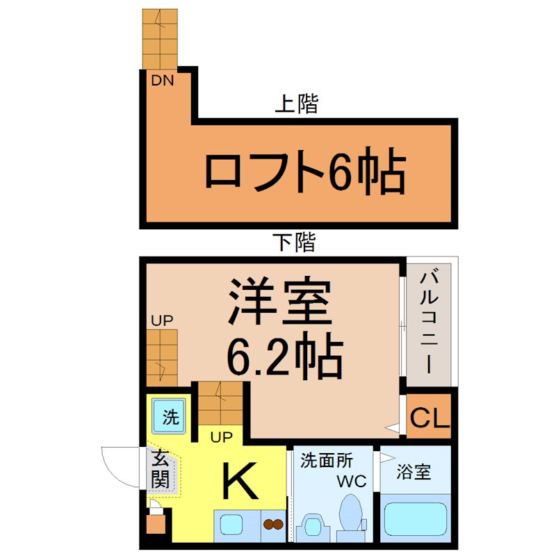 ファンタジアン名駅西 間取り