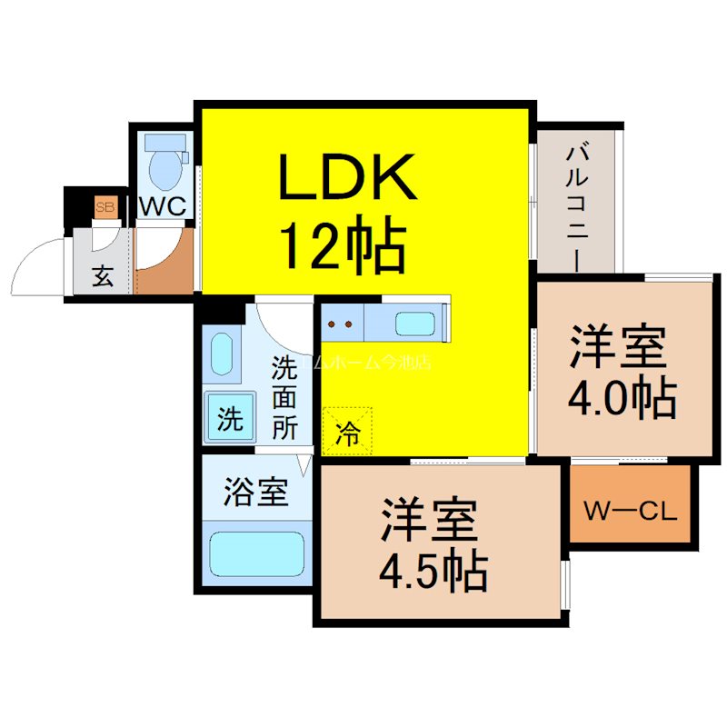 REGALESTラヴ守山 間取り