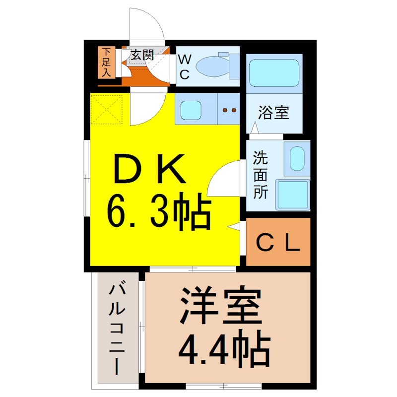 ハーモニーテラス中野本町 間取り