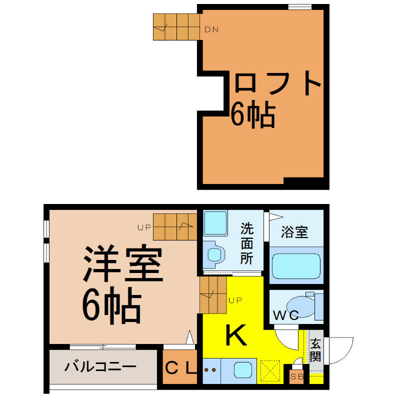 グリーンリーフ名城清水 間取り