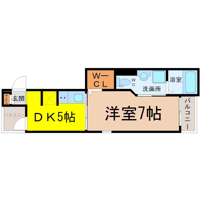 ラポール筒井 間取り