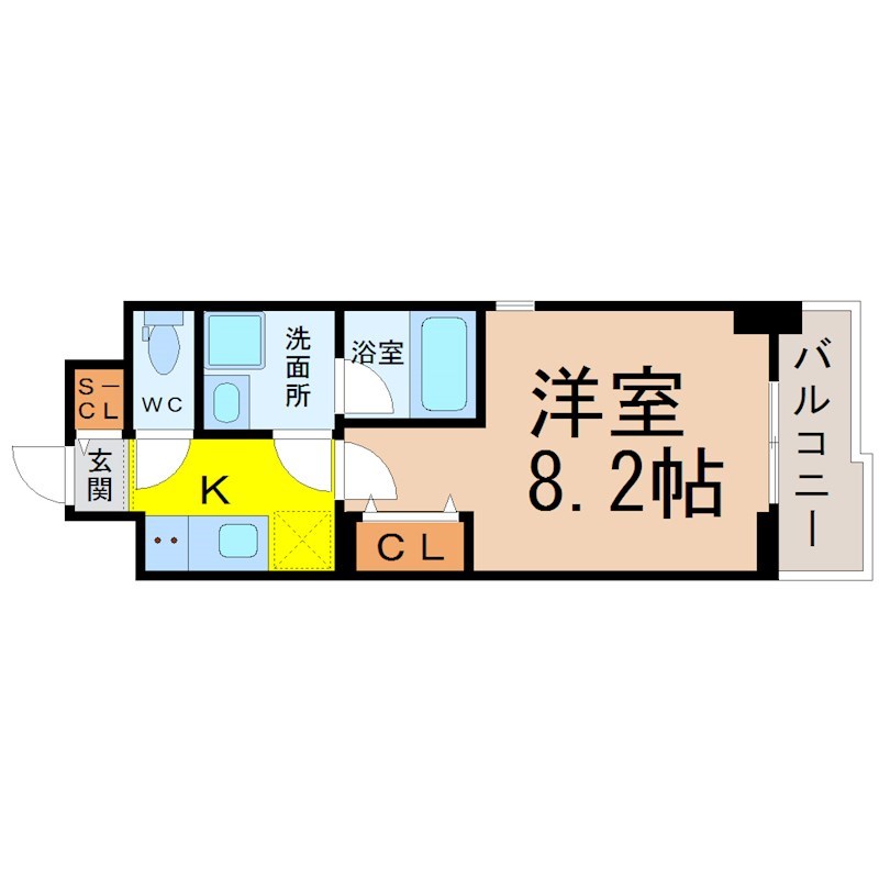 レジデンスＳＵＮ.Ｋ 間取り