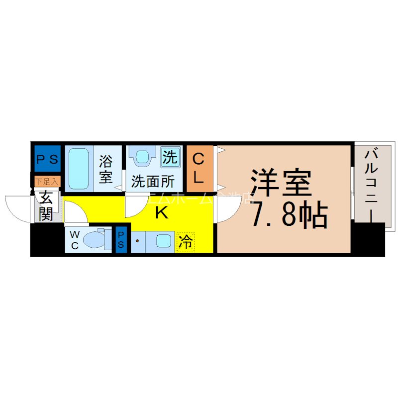 HF今池南レジデンス　EAST棟 間取り