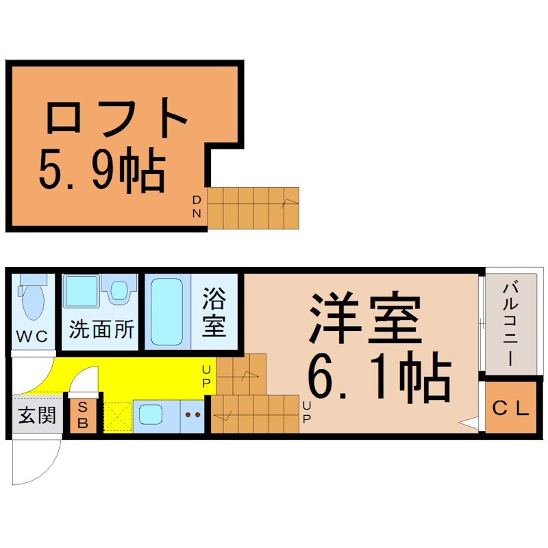 メゾン・ド・クレイン 間取り