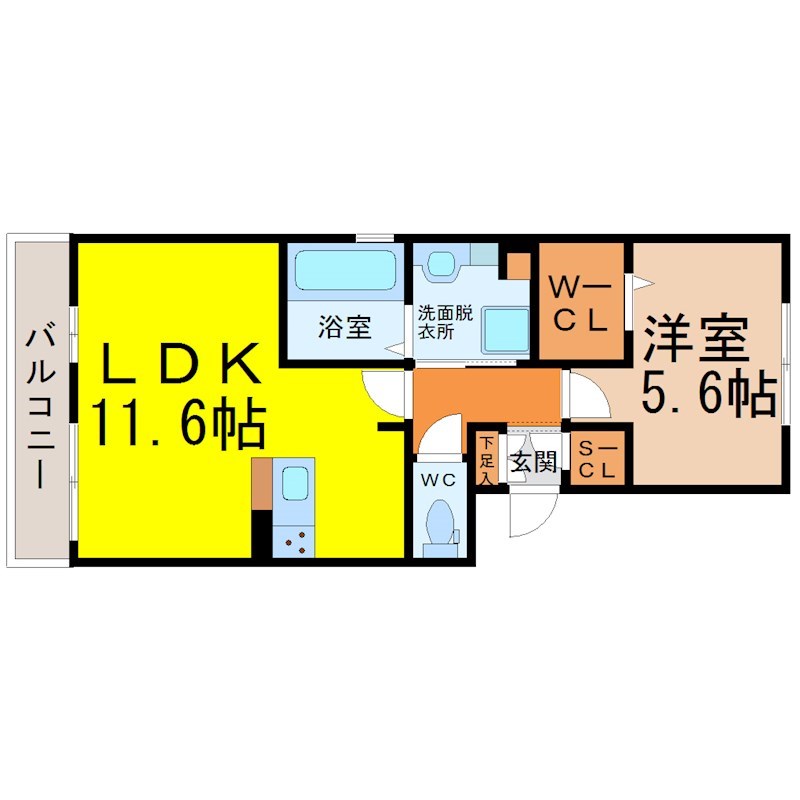 グランドメゾン新守山 間取り